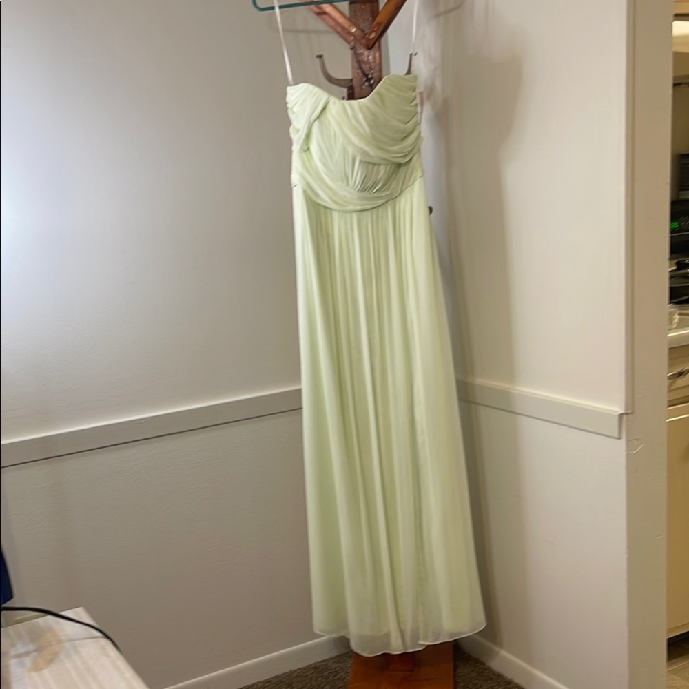 Dessy collectionGreen Sweetheart Strapless Sundress